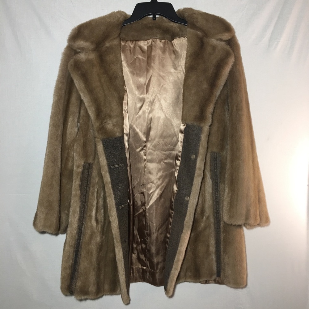 Tissavel of France Faux Fux Coat